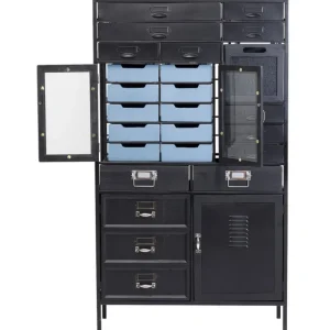 KARE Design Cómoda Art Factory Preta Fashion