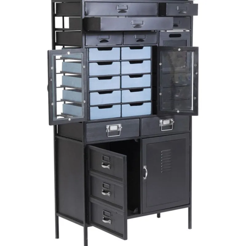 cmoda_art_factory_preta_3.webp KARE Design Cómoda Art Factory Preta Fashion