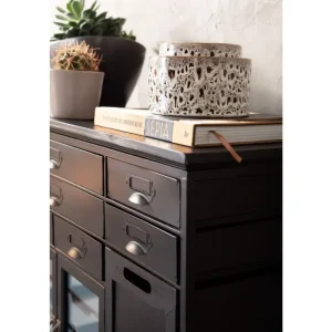 KARE Design Cómoda Art Factory Preta Fashion