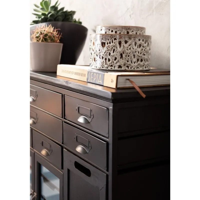 cmoda_art_factory_preta_6.webp KARE Design Cómoda Art Factory Preta Fashion