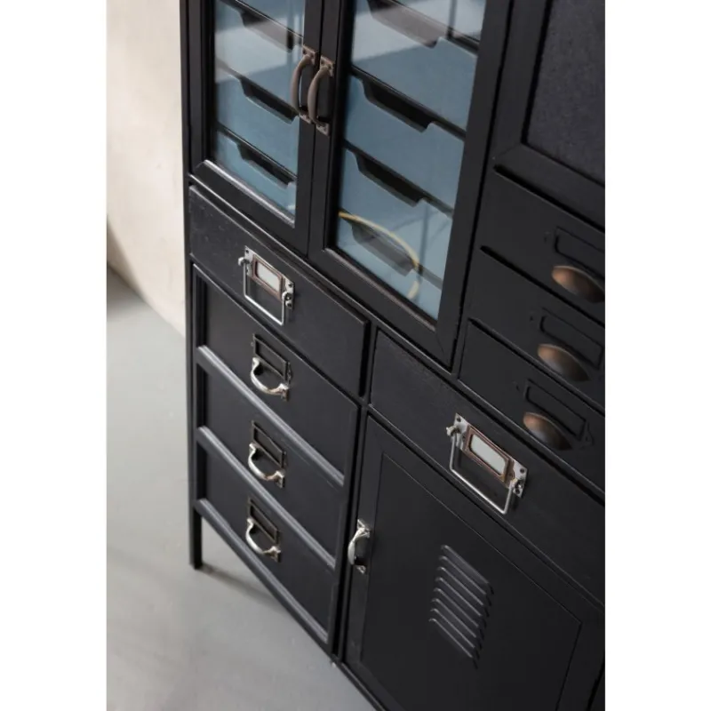 cmoda_art_factory_preta_7.webp KARE Design Cómoda Art Factory Preta Fashion