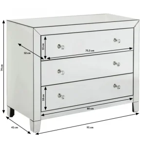 KARE Design Cómoda Luxury 3 gav. Discount