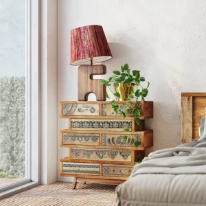 KARE Design Cómoda Menorca Butterfly 65x65cm Clearance