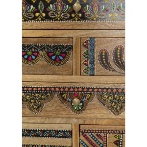 KARE Design Cómoda Menorca Butterfly 65x65cm Clearance