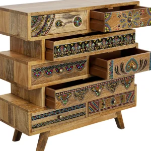 KARE Design Cómoda Menorca Butterfly 65x65cm Clearance