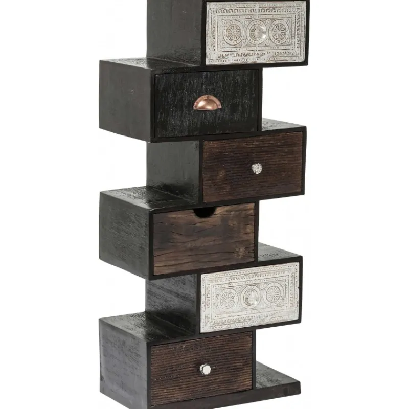 cmoda_zick_zack_finca__ga_1.webp KARE Design Cómoda Zick Zack Finca 6 gav. Fashion