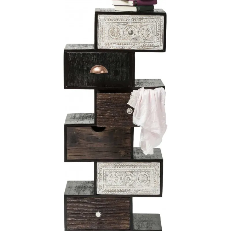 cmoda_zick_zack_finca__ga_2.webp KARE Design Cómoda Zick Zack Finca 6 gav. Fashion