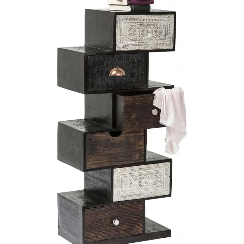 cmoda_zick_zack_finca__ga_3.webp KARE Design Cómoda Zick Zack Finca 6 gav. Fashion