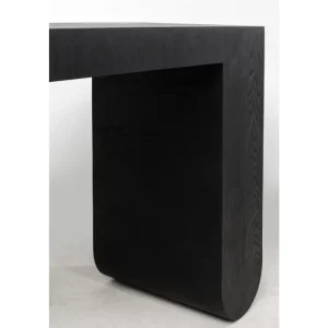 KARE Design Consola Curve preta 120 x 76 cm Clearance