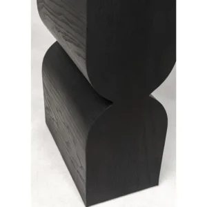 KARE Design Consola Curve preta 120 x 76 cm Clearance