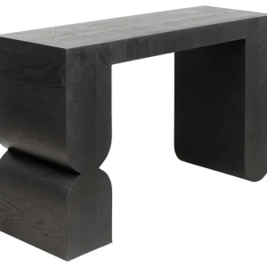 KARE Design Consola Curve preta 120 x 76 cm Clearance