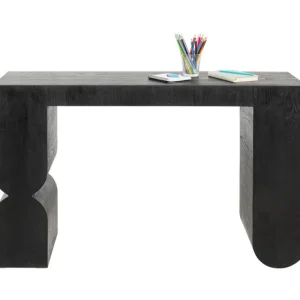 KARE Design Consola Curve preta 120 x 76 cm Clearance