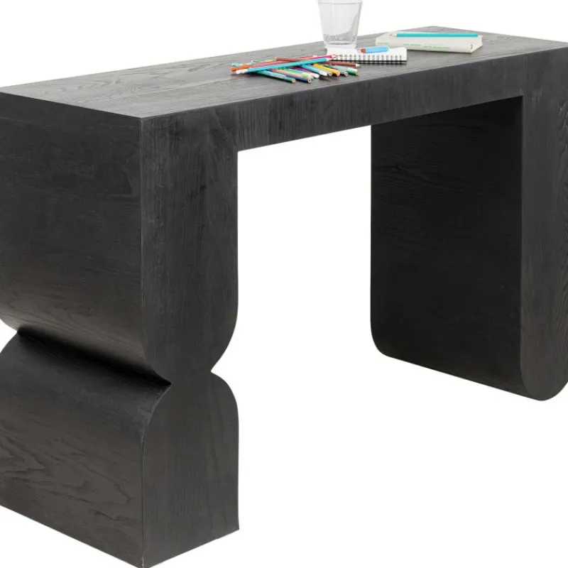 consola_curve_preta__x__c_7.webp KARE Design Consola Curve preta 120 x 76 cm Clearance