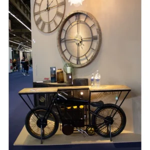 KARE Design Consola Motorbike Preta New