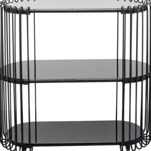 KARE Design Consola Wire Black 81x78cm Clearance