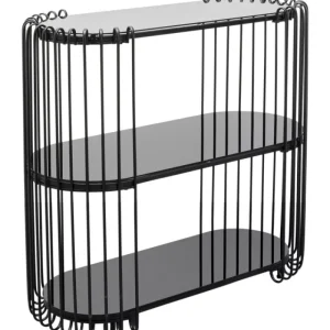 KARE Design Consola Wire Black 81x78cm Clearance