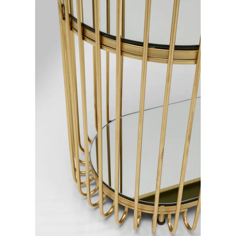 consola_wire_lato_xcm_3.webp KARE Design Consola Wire latão 81x78cm Outlet