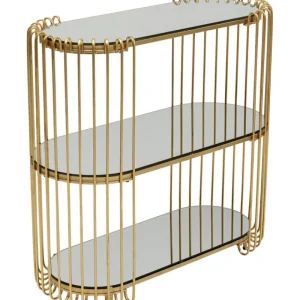 KARE Design Consola Wire latão 81x78cm Outlet