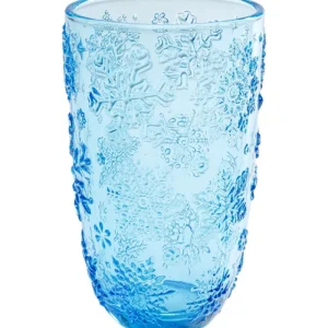 KARE Design Copo de água Ice Flowers azul Best