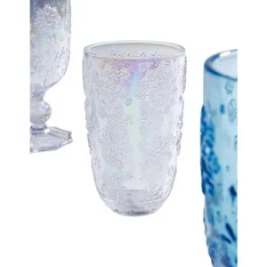 KARE Design Copo de Água Ice Flowers Colorido Outlet