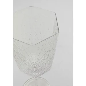 KARE Design Copo de vinho branco Cascata transparente New