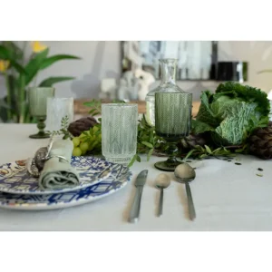 KARE Design Copo de Vinho Fogli Verde Hot