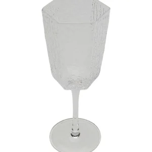KARE Design Copo de vinho tinto Cascata transparente Discount