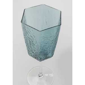 KARE Design Copo de vinho tinto Cascata azul Clearance