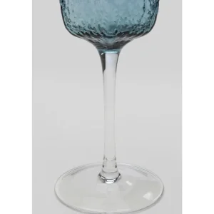 KARE Design Copo de vinho tinto Cascata azul Clearance