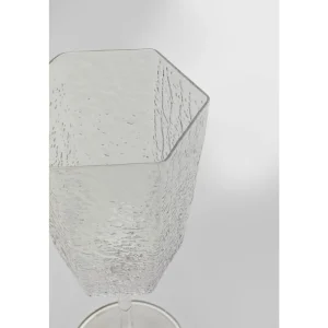 KARE Design Copo de vinho tinto Cascata transparente Discount