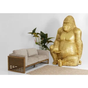 KARE Design Deco Figurine Gorilla Dourado XXL 249cm Best