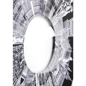 KARE Design Decoração de parede City Pupil Ø160cm Hot