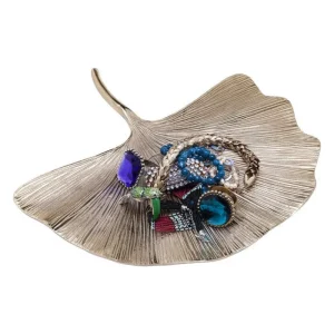 KARE Design Decoração de Parede Ginkgo Leaf 44cm New