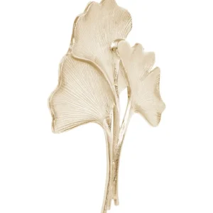KARE Design Decoração de Parede Ginkgo Gold Small New