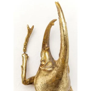 KARE Design Decoração de Parede Herkules Beetle Gold Online