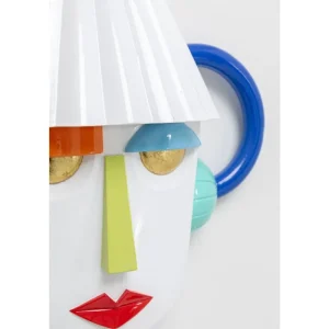 KARE Design Decoração de  parede Mesquerade Branco 37x41 cm Hot