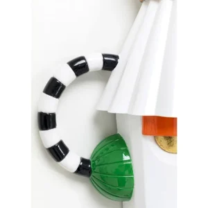 KARE Design Decoração de  parede Mesquerade Branco 37x41 cm Hot