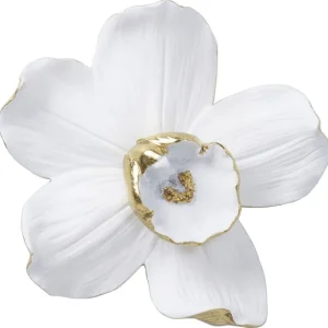 KARE Design Decoração de Parede Orchid Branco 25cm Fashion