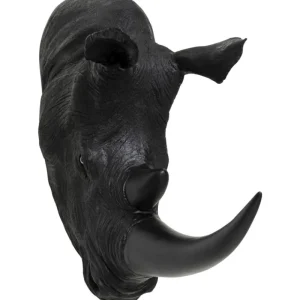 KARE Design Decoração de parede Rhino Head Antique Black Hot