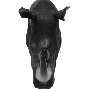 KARE Design Decoração de parede Rhino Head Antique Black Hot