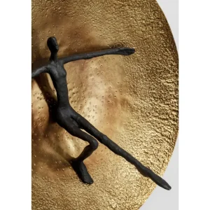 KARE Design Decoração de Parede Umano Brass Ø59 cm Best