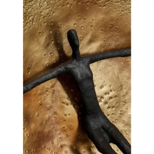 KARE Design Decoração de Parede Umano Brass Ø59 cm Best