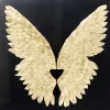 KARE Design Decoração de Parede Wings Gold Preto 120x120cm Fashion