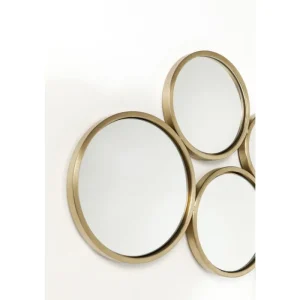 KARE Design Espelho Bubbles Brass 93x138cm Best