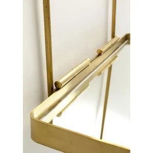 KARE Design Espelho c/ Prateleira Art Ø60cm Best