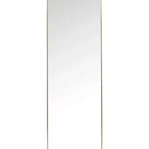 KARE Design Espelho Curve Rectangular em Latão 200x70cm Outlet