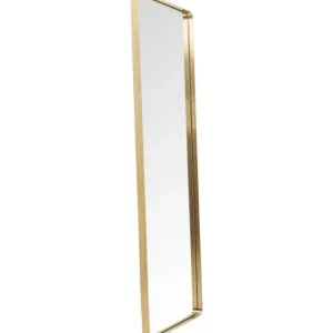 KARE Design Espelho Curve Rectangular em Latão 200x70cm Outlet