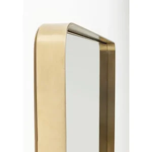 KARE Design Espelho Curve Rectangular Dourado 120x80cm Sale