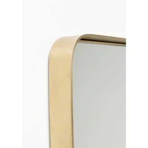 KARE Design Espelho Curve Rectangular Dourado 120x80cm Sale