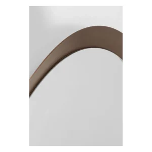 KARE Design Espelho de parede Arezzo Coffee  Ø100cm Fashion